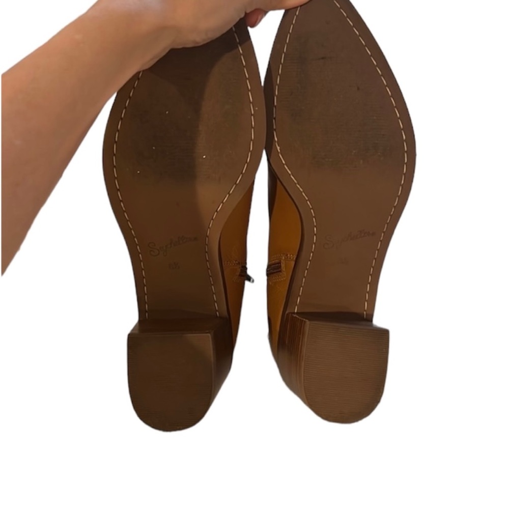 Seychelles Tan Leather Ankle Booties - Picture 5 of 7